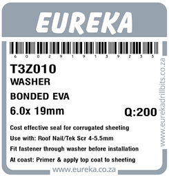 T3Z010 - Bonded Washer EVA -T3Z010_Label_T